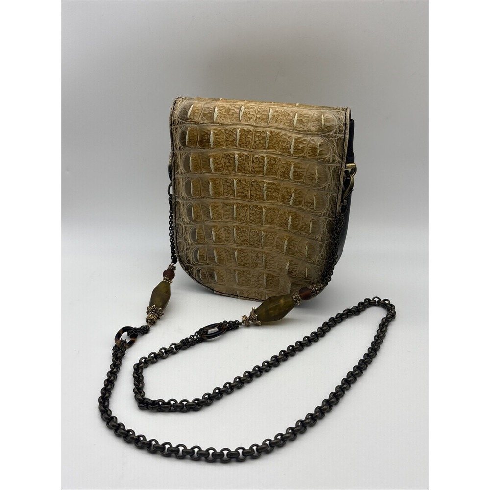 Maya Evangelista Alligator Leather Shoulder Bag